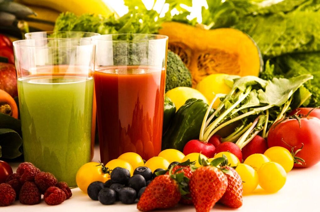 zelenjavni in sadni sokovi za hujšanje