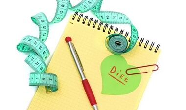 najljubši dietni vzorčni meni