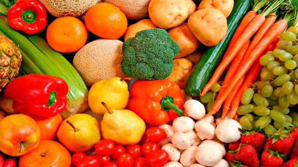 sadje in zelenjava za vašo najljubšo dieto