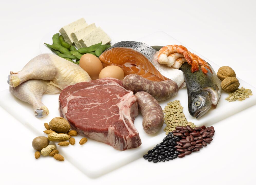 Beljakovinska dieta temelji na uživanju hrane, ki vsebuje beljakovine. 